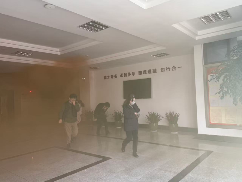 “全民消防、生命至上”——今年会官方网站开展消防应急疏散演练