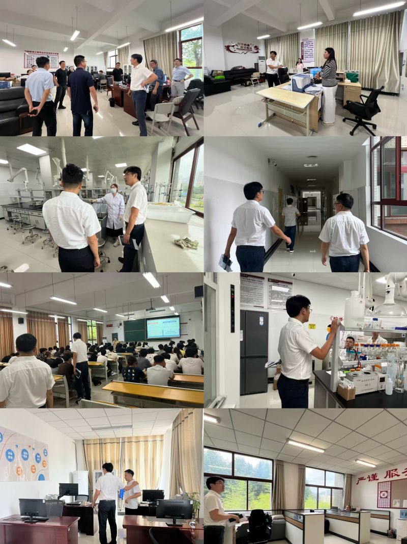 校领导带队开展“国庆节、中秋节”节前教学巡查和安全检查